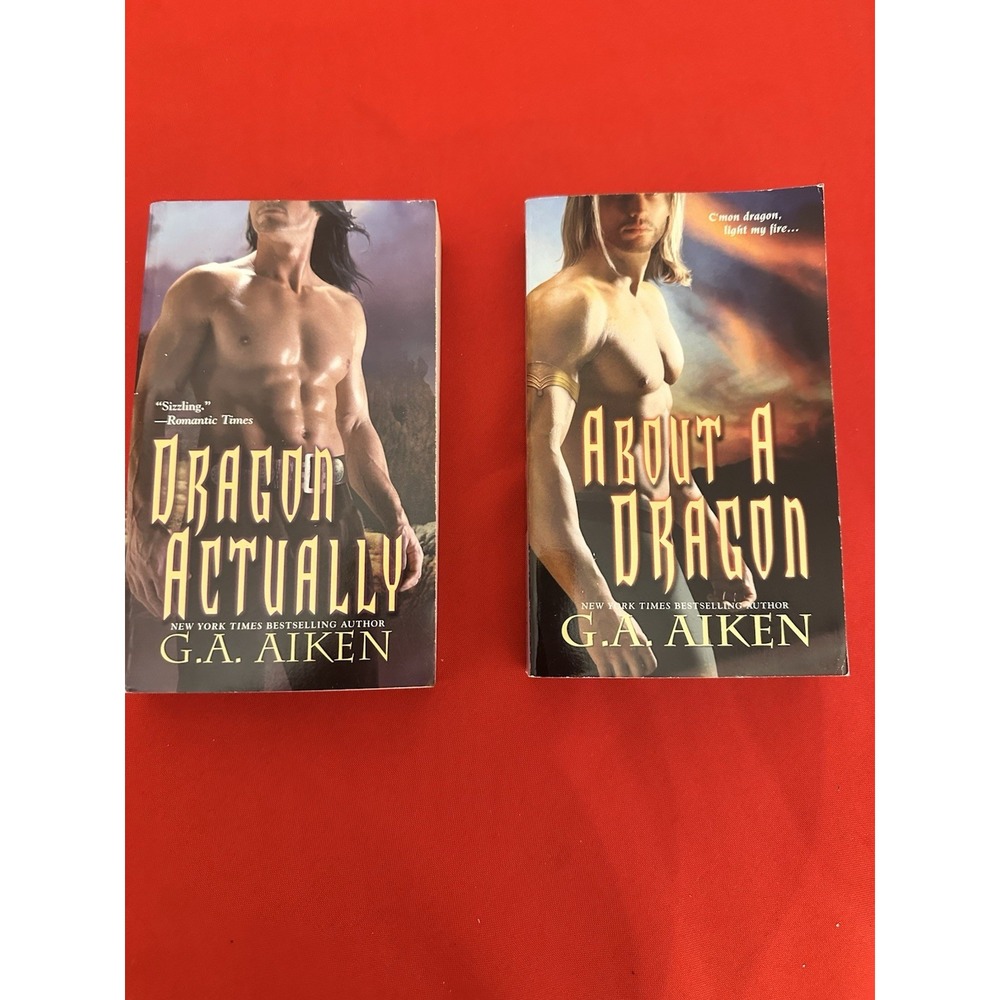 Romance Novels By G.A.Aiken Set Of 2 Paperback Books